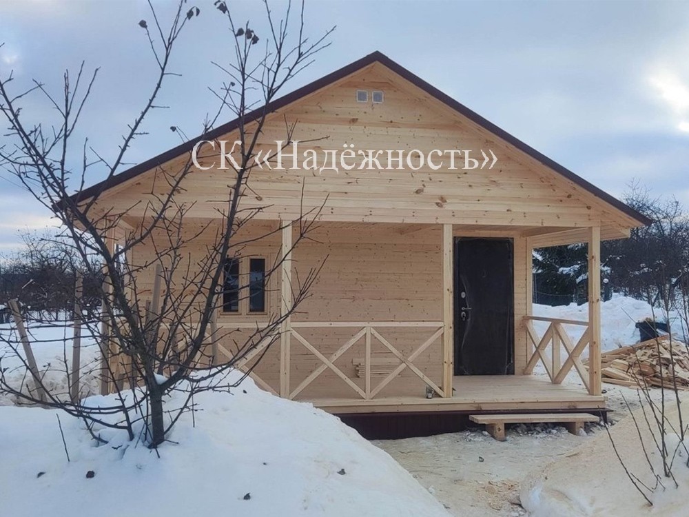 Строительство бани по каркасной технологии