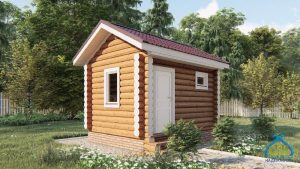 Баня из бревна 3×4 пятистенок, под ключ в Нижнем Новгороде, фото 1