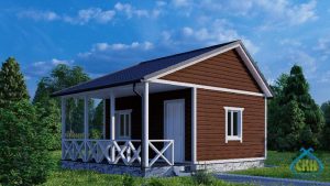 Дачный дом 4х5 одноэтажный 1 комната, под ключ в Нижнем Новгороде, фото 1