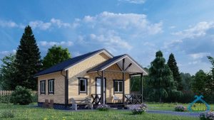 Дачный дом 5х6 одноэтажный 2 комнаты, под ключ в Нижнем Новгороде, фото 1