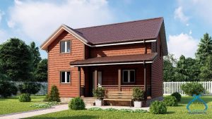 Дачный дом 7,5х8,5 двухэтажный 5 комнат, под ключ в Нижнем Новгороде, фото 1
