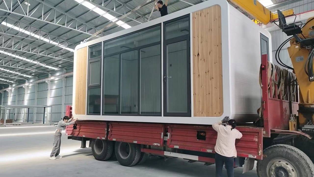 Перевозка модульного дома